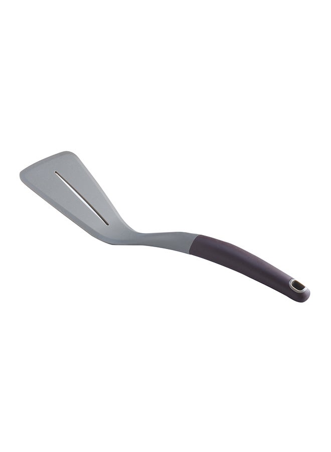 Gaia Slotted Turner Grey/Black 32centimeter