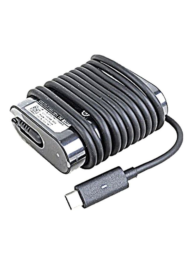 DELL Type-C Adapter Charger For Laptop/Tablet/Cell Phone Black