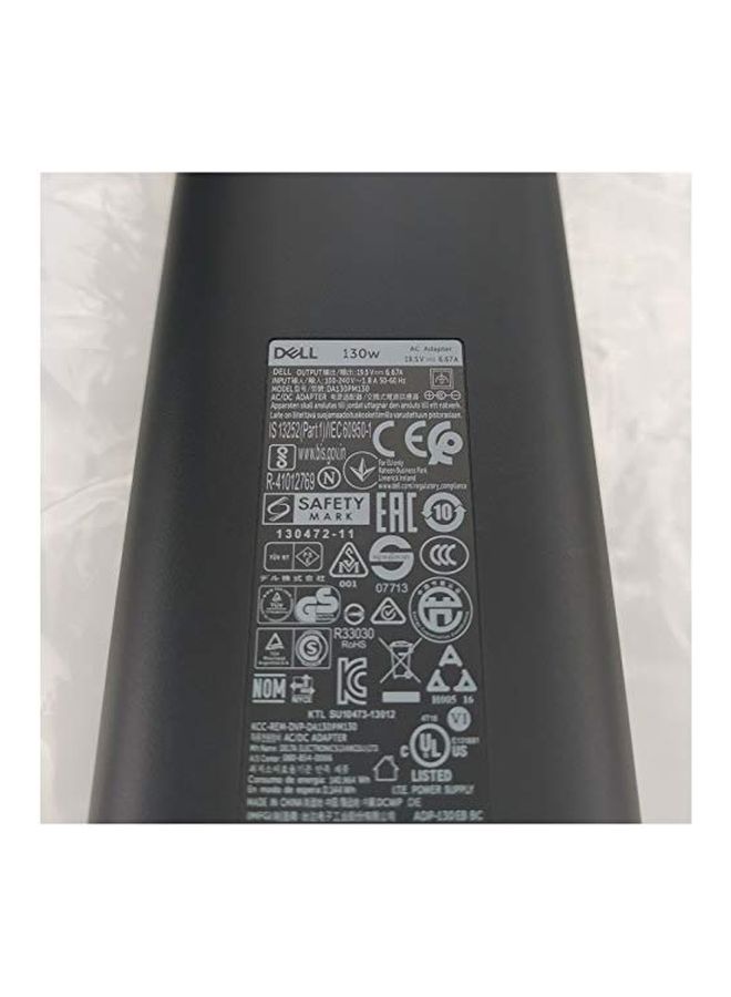 DELL 3-Prong Adapter Charger For Dell Original XPS 15 Laptop Black - Image 3