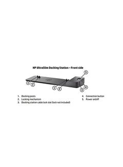 HP Docking Station For HP G2 D9Y32 Laptop Black  - Image 5
