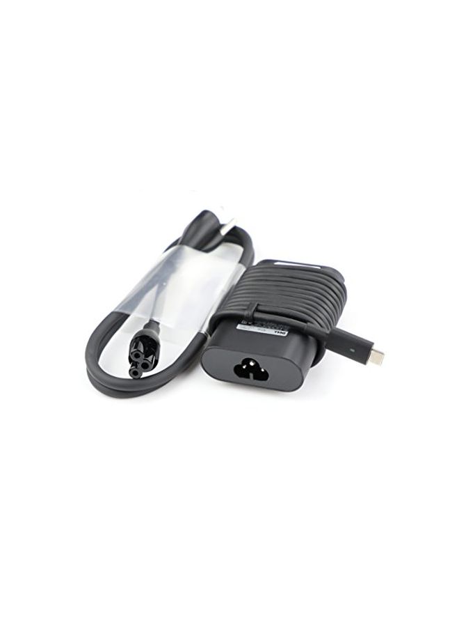 DELL Laptop AC Power Adapter With Cable Black  - Image 5