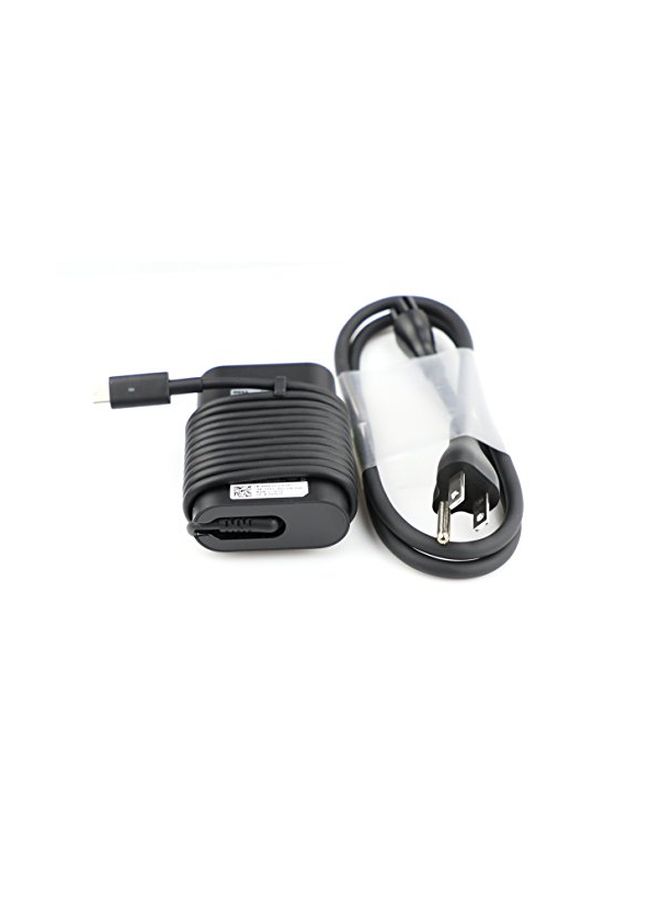 DELL Laptop AC Power Adapter With Cable Black  - Image 4
