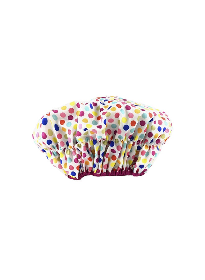Betty Dain - Fashionista Collection Mold Resistant Lined Shower Cap Multicolour 10.5X17.5X15.9inch - Image 1