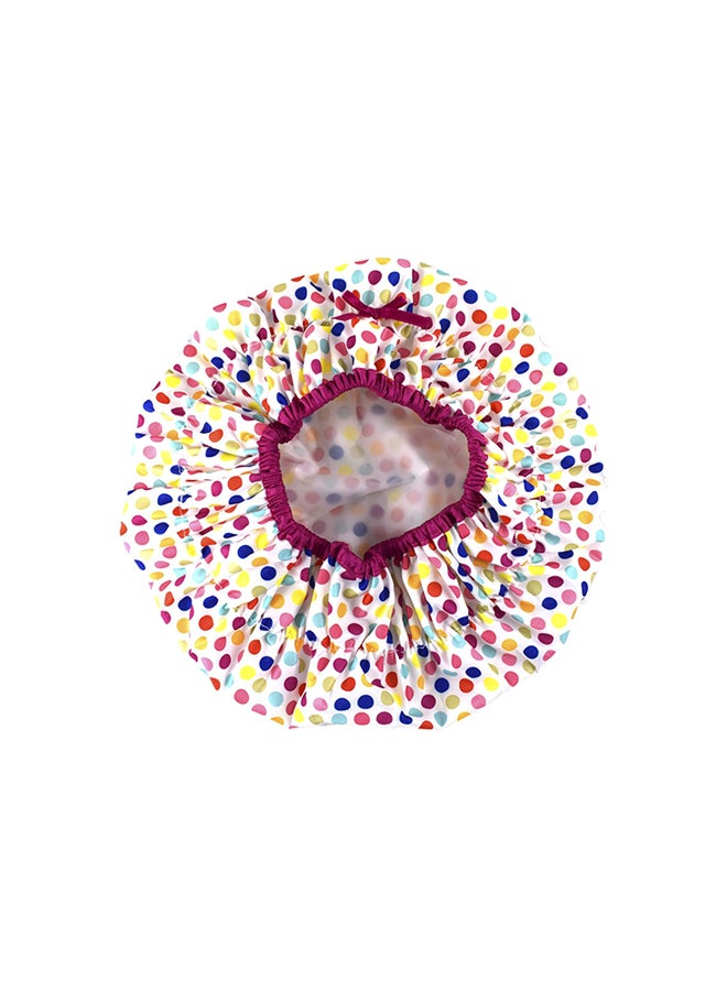 Betty Dain - Fashionista Collection Mold Resistant Lined Shower Cap Multicolour 10.5X17.5X15.9inch - Image 1