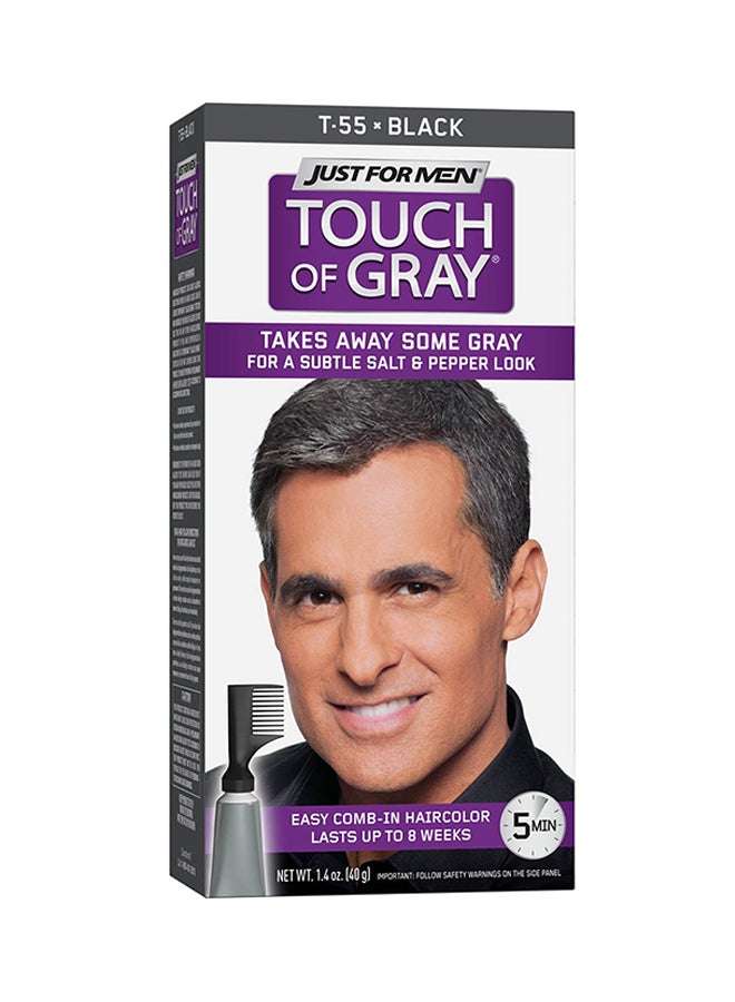 Just For Men Comb-In Hair Colour Black 40grams - Image 1