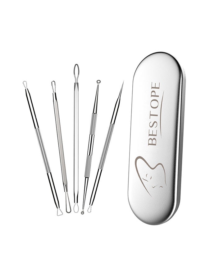 TAYTHI Blackhead Remover Kit With Metal Case Silver - Image 1