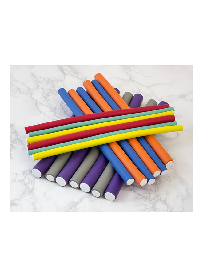 ديان مجموعة أسطوانات مرنة للف الشعر مع حقيبة تخزين من 42 قطعة متعدد الألوان - Image 2