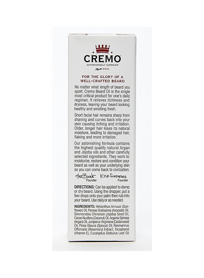 cremo Revitalizing Beard Oil Red - Image 3