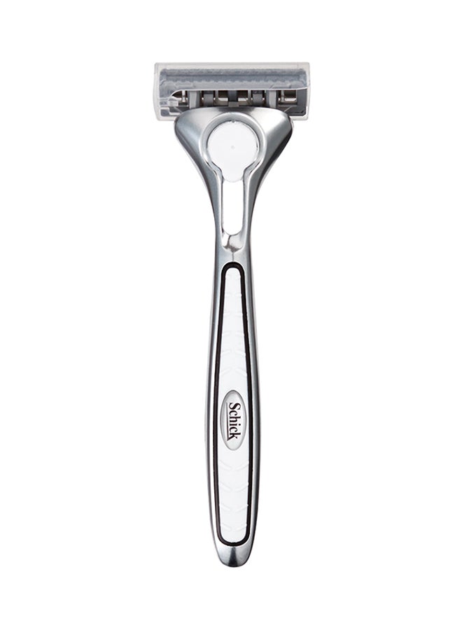 schick - 4-Piece Quattro Titanium Razor Set Multicolour - Image 1