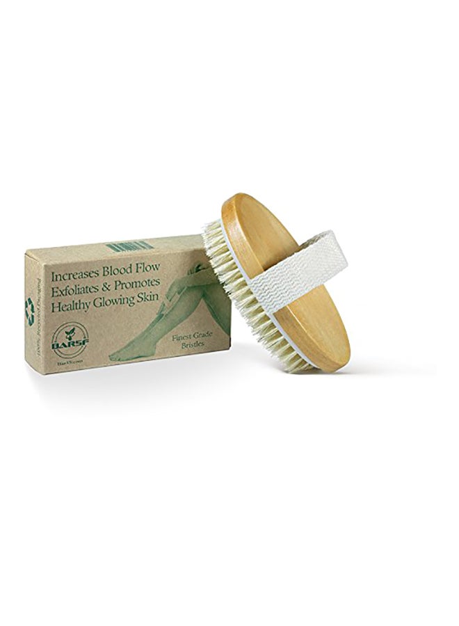 Bar5F Pack Of 2 Dry Cellulite Treatment Body Brush Beige - Image 2