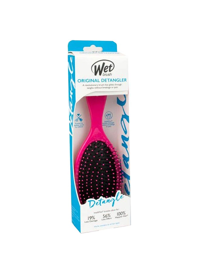 فرشاة فك تشابك الشعر وردي 1.55X9.55X3.56بوصة - Image 3