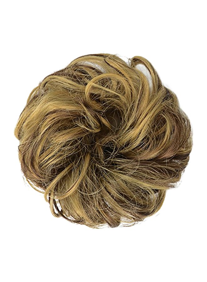 ربطة شعر صناعي بني