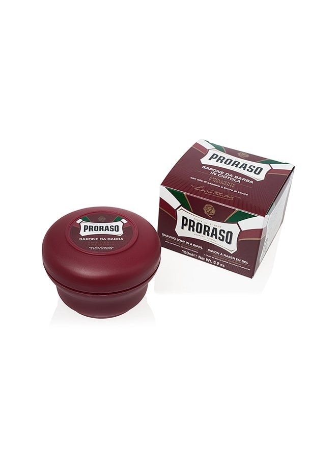 proraso - Shaving Soap With Bowl Red - Image 1