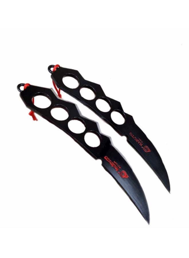 2-Piece Anime Naruto Simulation Metal Weapon  - Image 1