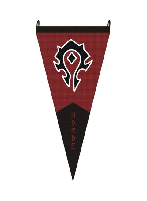 World Of Warcraft Wow The Horde And The Alliance Triangular Cartoon Flag 100 x 50cm