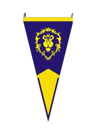 World Of Warcraft The Horde And The Alliance Triangle Flag - v1569936334/N30416095A_1