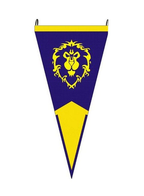 World Of Warcraft The Horde And The Alliance Triangle Flag