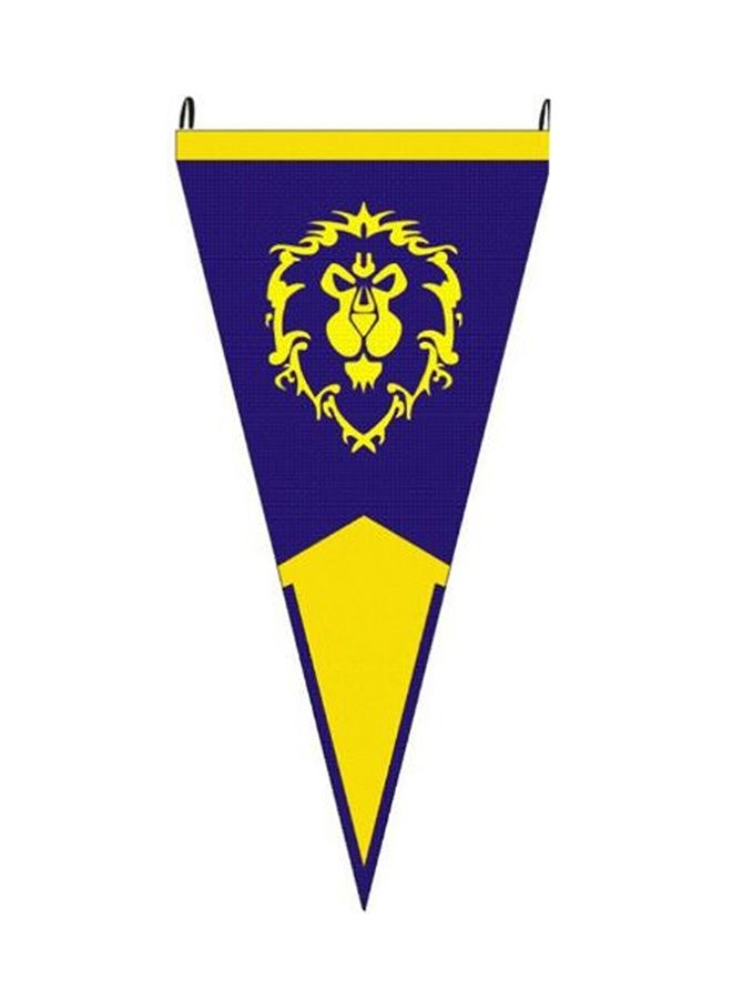 World Of Warcraft The Horde And The Alliance Triangle Flag