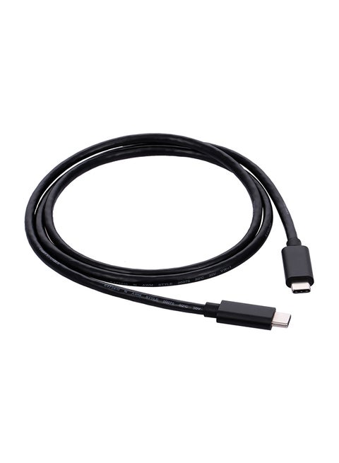 Type-C To Type-C USB Data Charging Cable Black