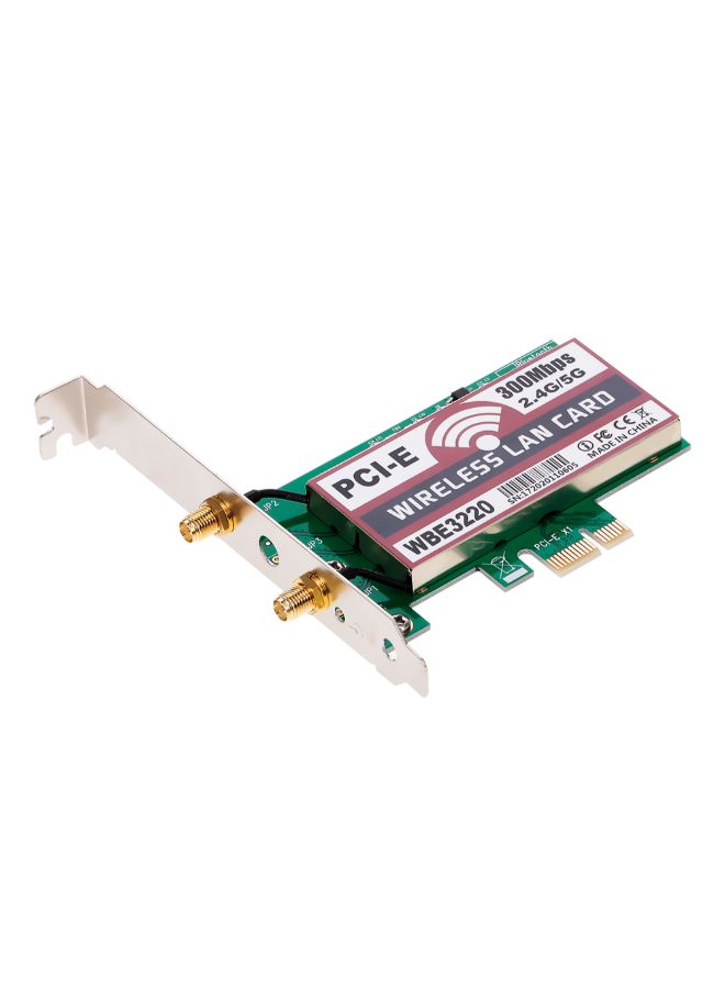 Generic Wireless Wi-Fi Network Card Green/Black  - Image 3