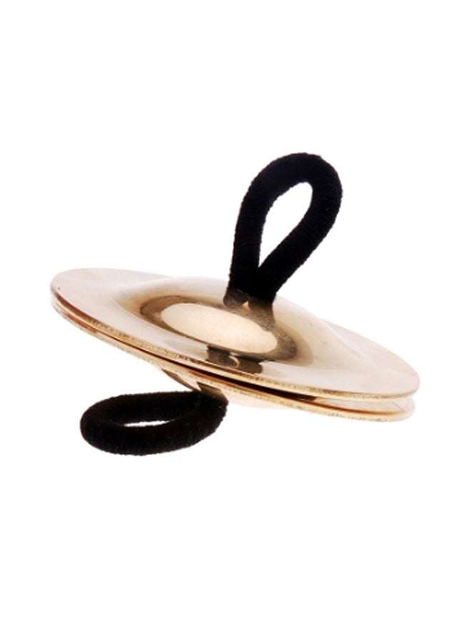 Belly Dancing Gold Finger Cymbals - Image 1