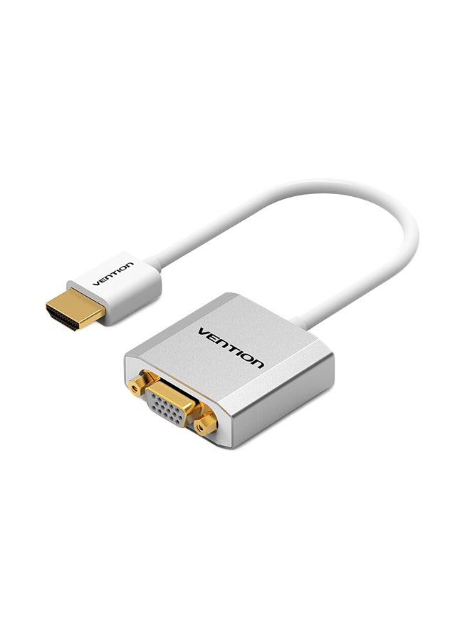 فينشن محول فيديو بدقة 1080P من HD ذكر إلى VGA أنثى أبيض - Image 1
