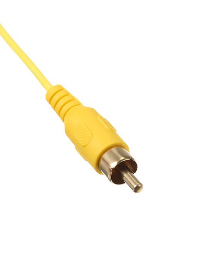 ماركة غير محددة - كابل محول صوت وصورة من HD إلى 3 منافذ RCA ذكر متعدد الألوان - Image 1