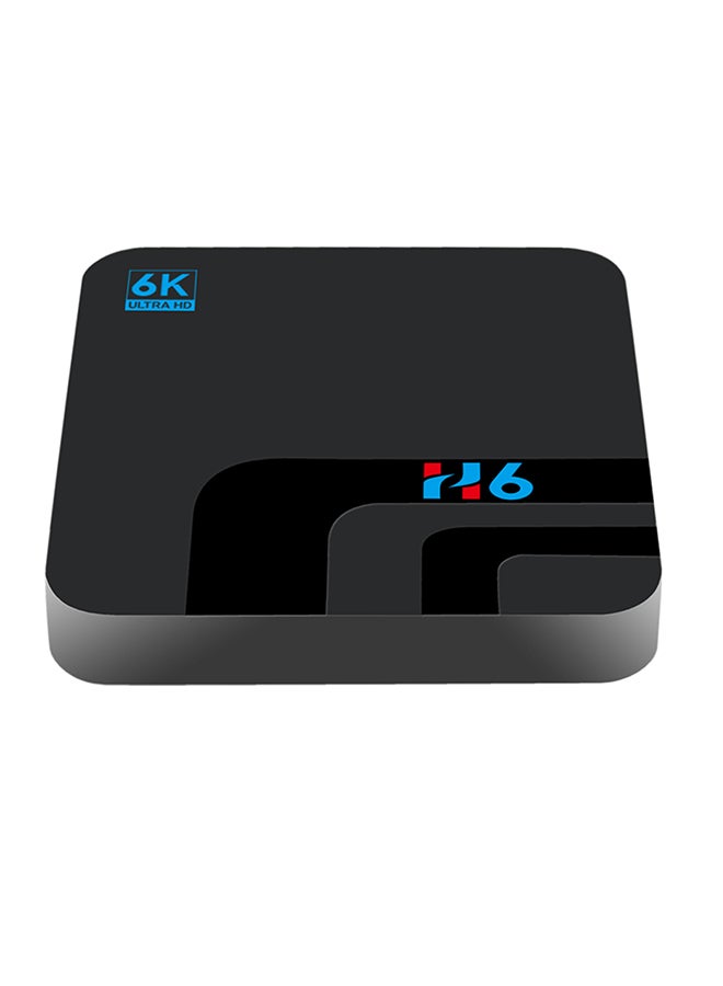 6K Android H6 Intelligent WIFI Set Top Box V6335 Black