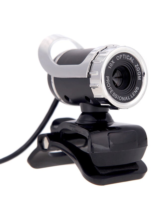 USB 2.0 HD 360 Degree Webcam With Mic White  - Image 1