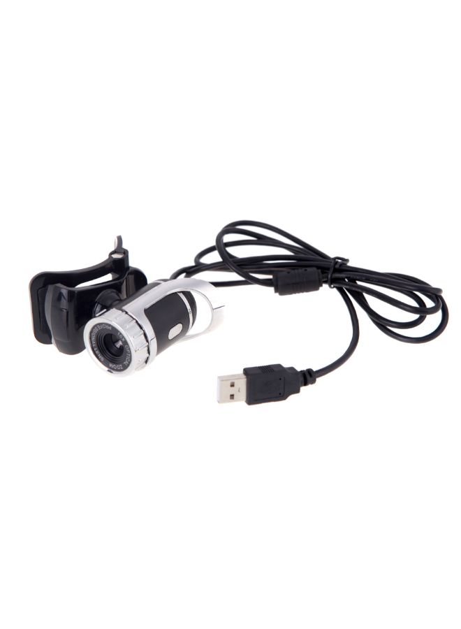 USB 2.0 HD 360 Degree Webcam With Mic White  - Image 2