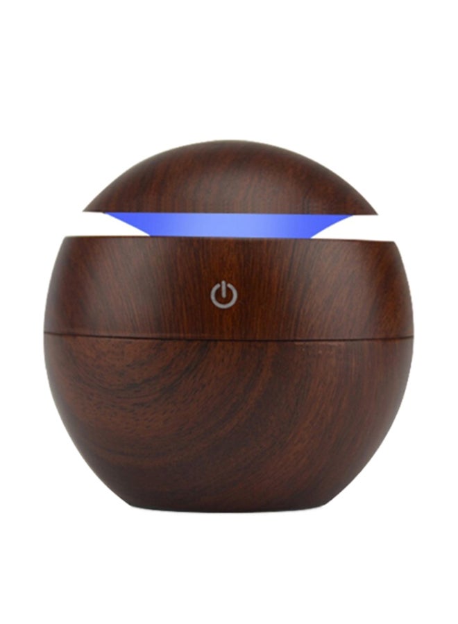 Aromatherapy Machine Humidifier With LED Light Brown 15.00*11.00*11.00cm