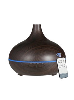 ماركة غير محددة جهاز ترطيب الهواء مزود بجهاز تحكم عن بعد للعلاج بالعطور بني  - Image 1