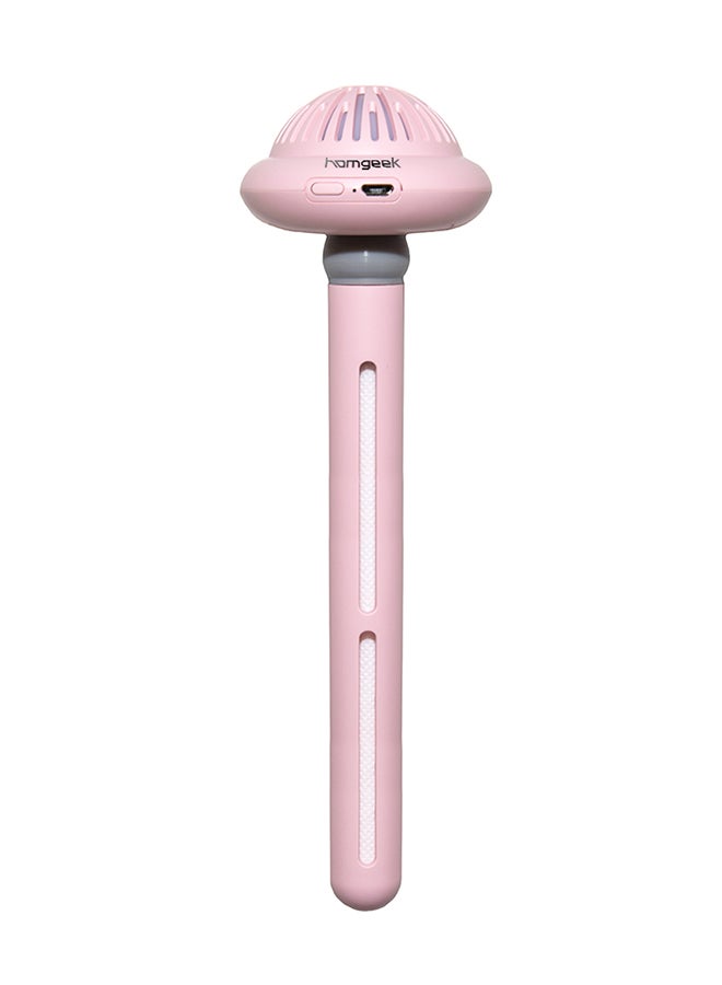 homgeek Portable UFO-shaped  Humidifier Pink/Grey/White 25.00x8.00x8.00centimeter - Image 1