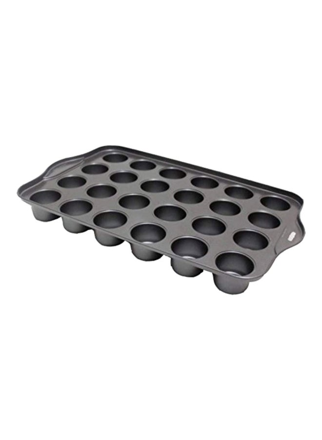 Nonstick - Mini Cheesecake Mold Black 39x26centimeter - Image 1