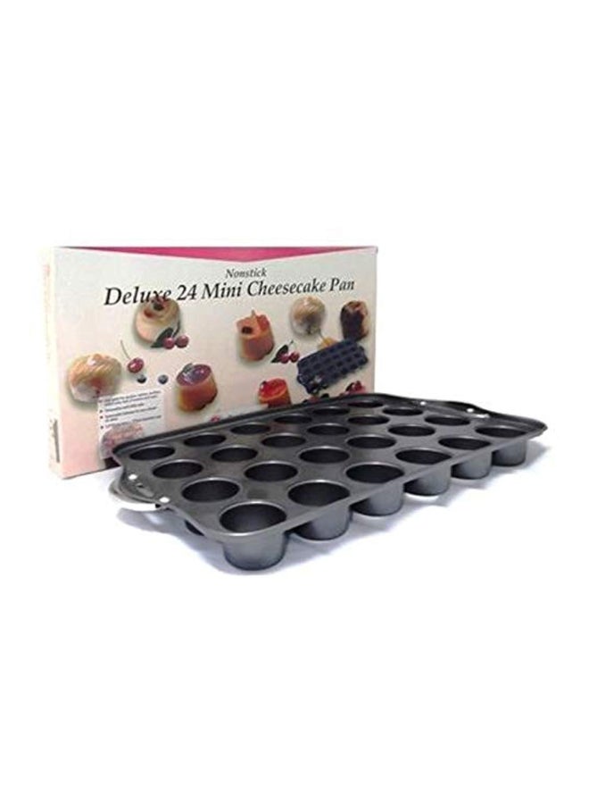 Nonstick - Mini Cheesecake Mold Black 39x26centimeter - Image 1