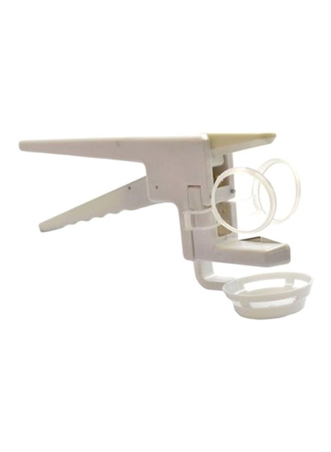 Egg Cracker And Separator White/Clear