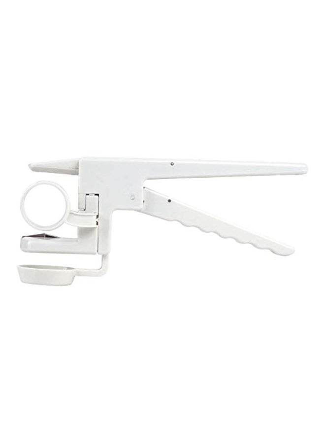 Egg Cracker And Separator White 1.75x3.87x8.5inch