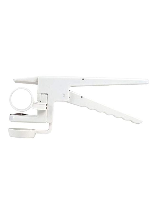 Egg Cracker And Separator White 1.75x3.1x8.5inch