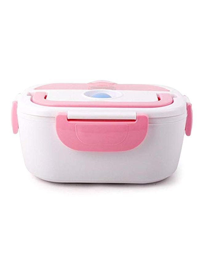 Electric Lunch Box White/Pink 22x15x10cm  - Image 2