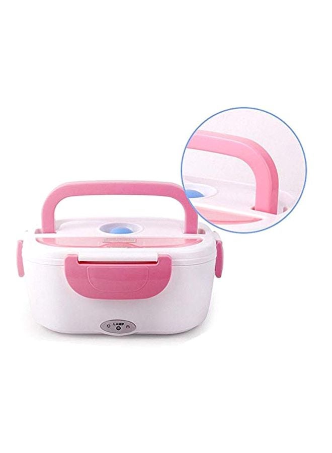 Electric Lunch Box White/Pink 22x15x10cm  - Image 5