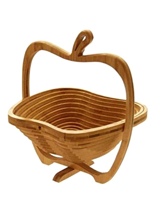 Foldable Fruit Basket Brown - Image 1