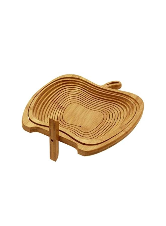Foldable Fruit Basket Brown - Image 2
