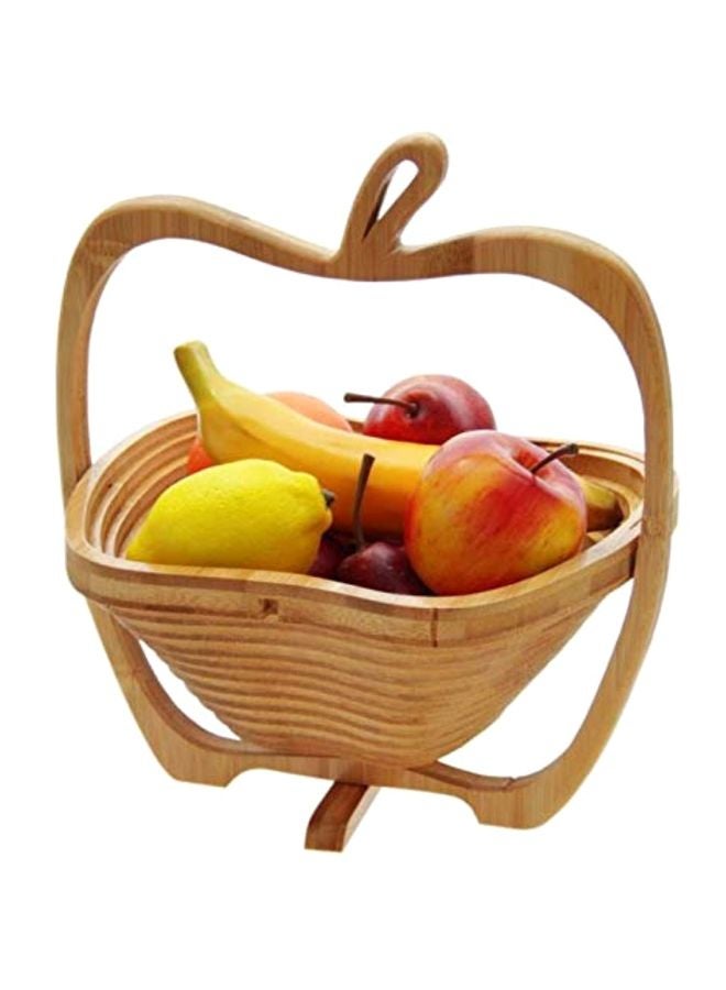 Foldable Fruit Basket Brown - Image 3