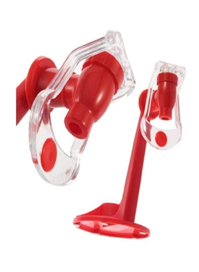 Sunrain Saver Soda Dispenser Red/Clear 15x10x10cm  - Image 3