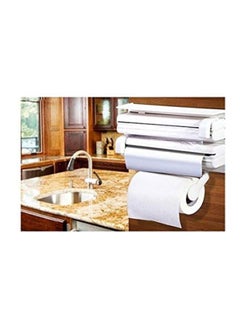 Generic Triple Paper Dispenser White 38.5x19x7.5cm  - Image 4