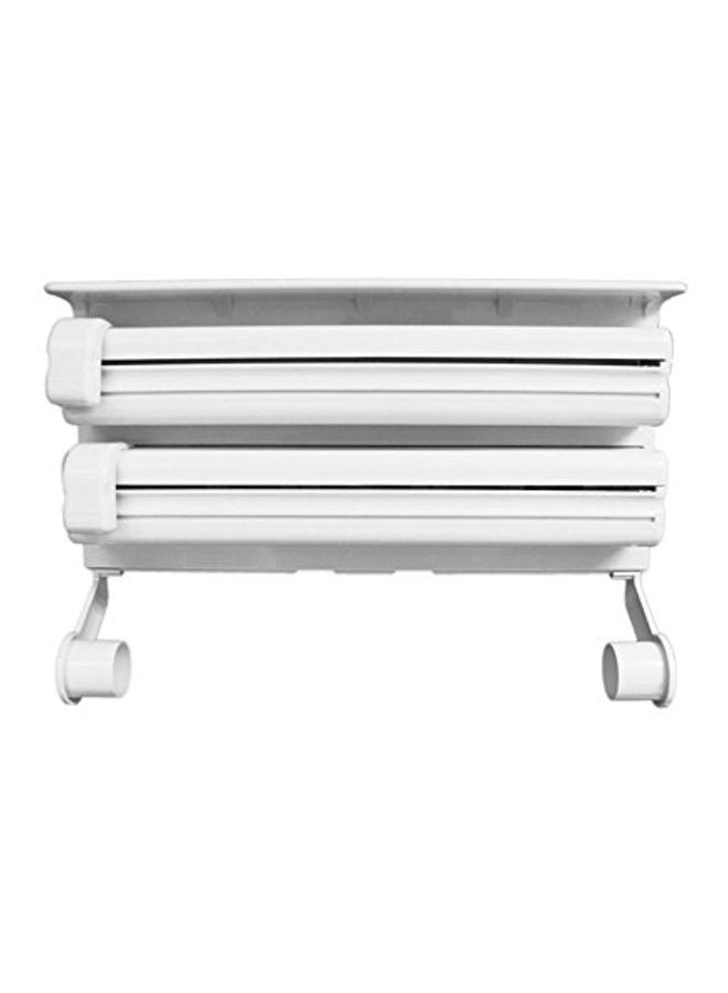 Generic - Triple Paper Dispenser White 38.5x19x7.5cm - Image 1