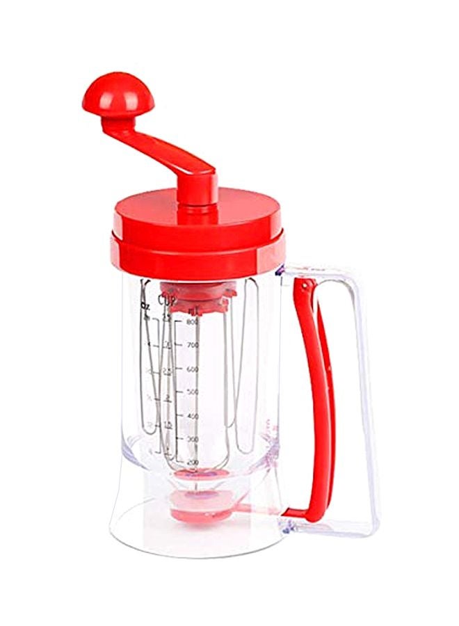 هاندي غورميه ماكينة خبْز فطائر البان كيك أحمر / شفاف