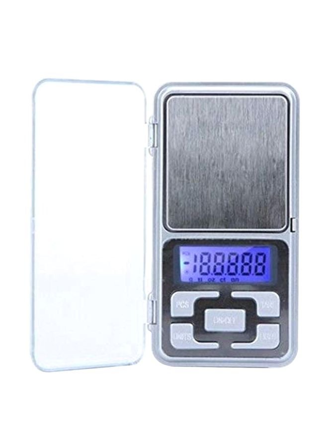 WeiHeng Electronic Digital Pocket Scale Silver