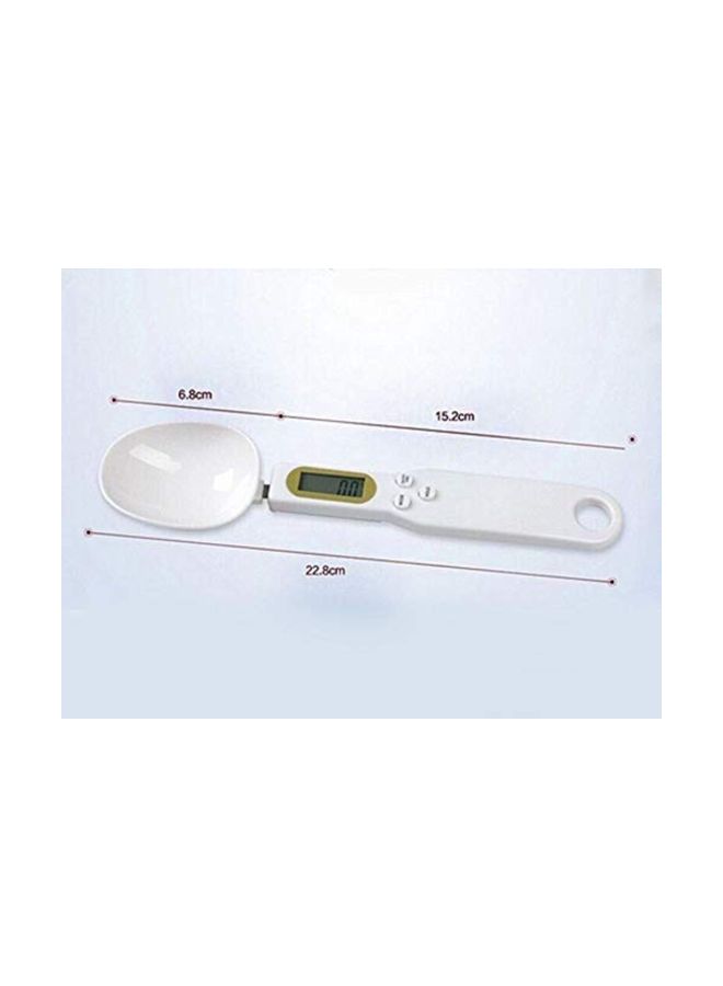 Electronic Digital Kitchen Measuring Spoon White 22.8cm  - Image 2