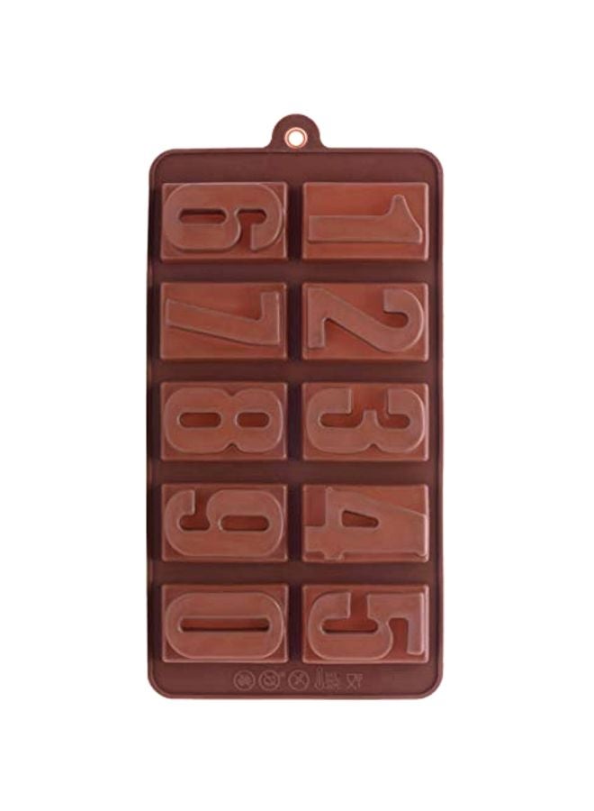 Liying Silicone Bake Mould Brown 8.5x4x1inch - Image 1